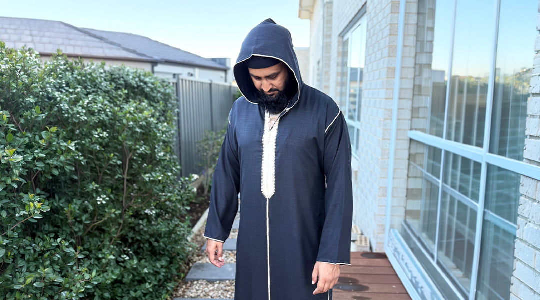 Al Sultan Moroccan Hooded Thobe Collection – Royal Modesty Redefined