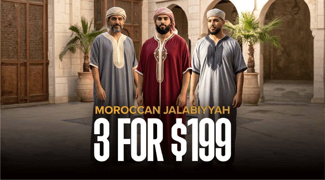 03 Moroccan Jalabiyyah Only $199!  – Limited Stock