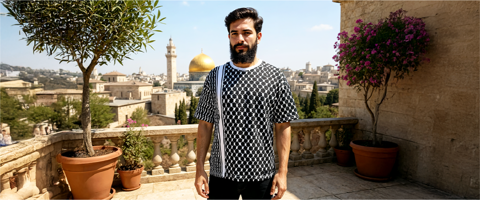 A Modern Way to Honour Heritage – Zuhd Keffiyeh T-Shirts