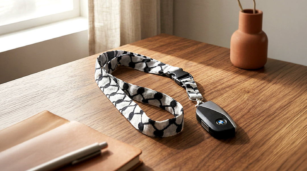 Carry Tradition Everywhere – The Handmade Keffiyeh Lanyard