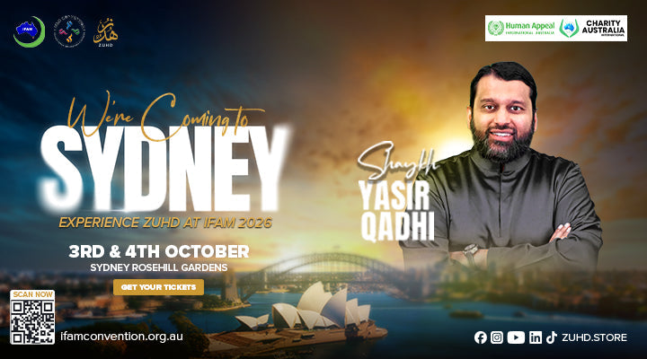 A Soulful Gathering of Faith: Shaykh Yasir Qadri by Zuhd | 3–4 Oct 2026