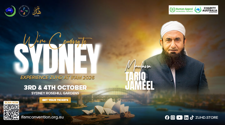 A Moment of Spiritual Reflection: Maulana Tariq Jameel by Zuhd | 3–4 Oct 2026