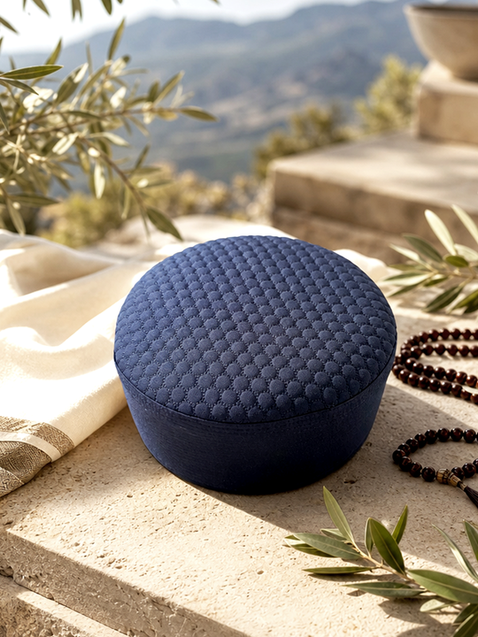 Blue Sunnah Cap by Zuhd