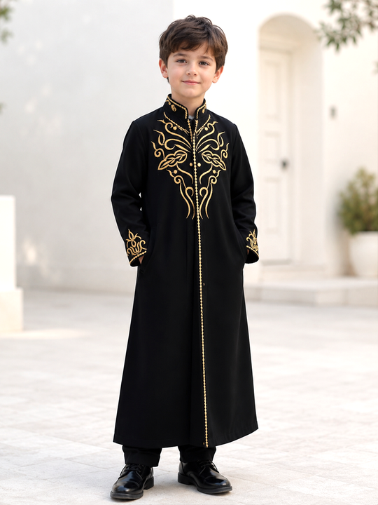 Kids Bespoke Overcoats – Royal Layers of Tradition