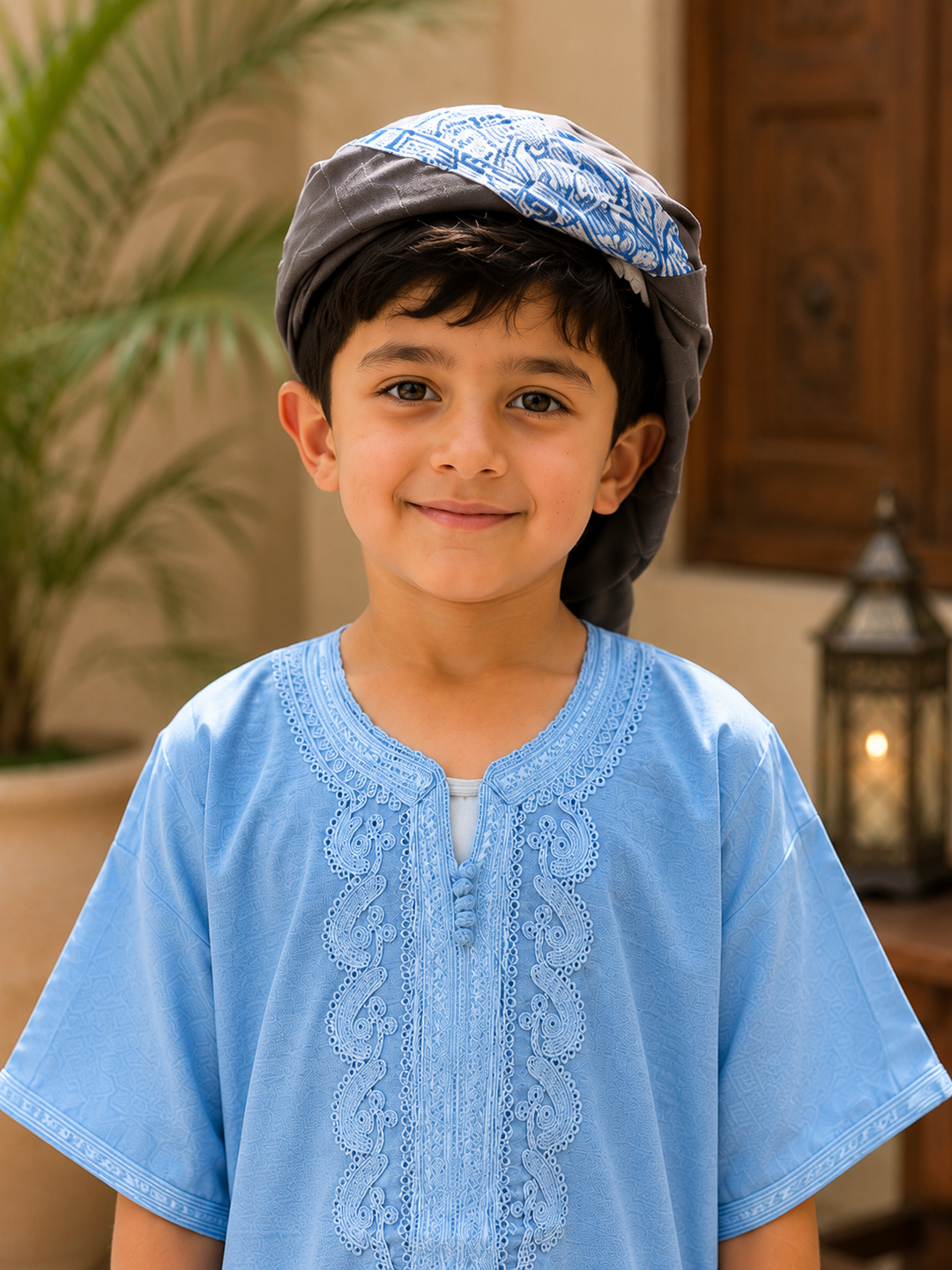 Kids Moroccan Jalabiyyah – Traditional Elegance for the Next Generation
