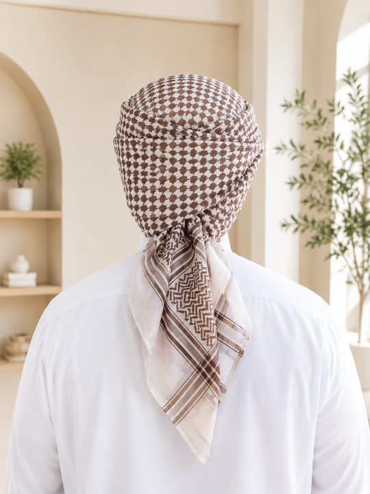 Light Brown & White - Hamdania