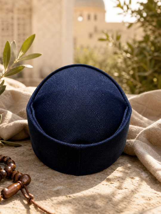 Navy Blue - Sunnah Soft Cap