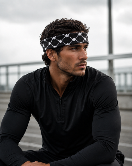 The Heritage Keffiyeh Headband