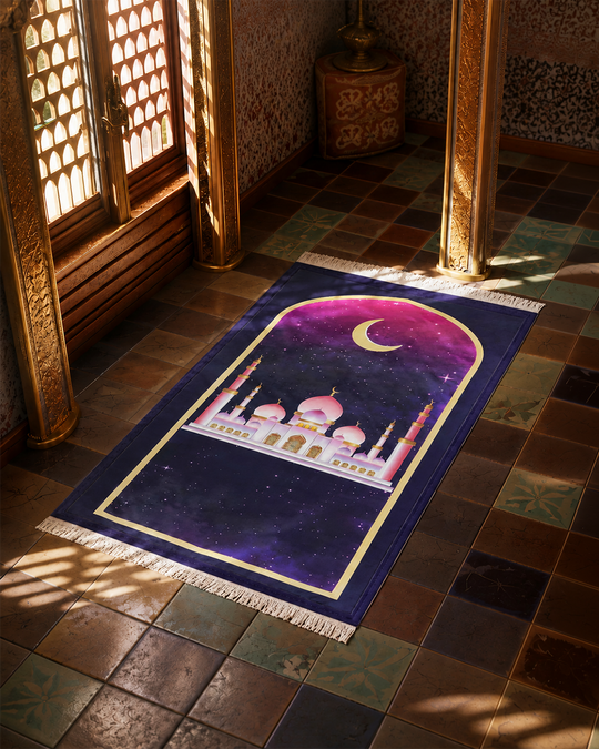 Grandeur of Zayed Prayer Mat