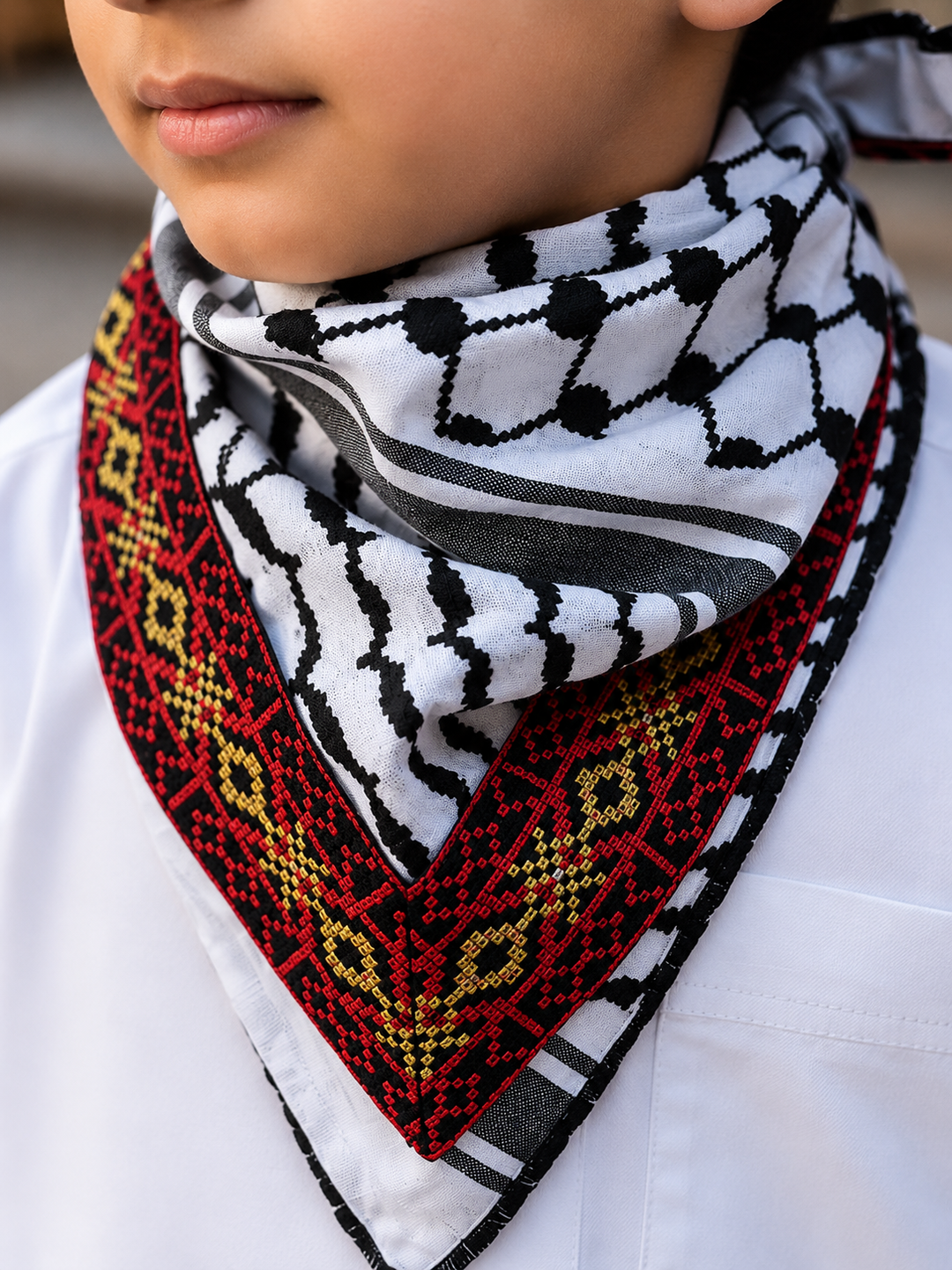 Royal Tatreez Bandana (HAND MADE)