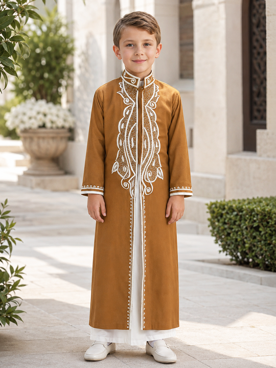 Kids Bespoke Overcoats – Royal Layers of Tradition