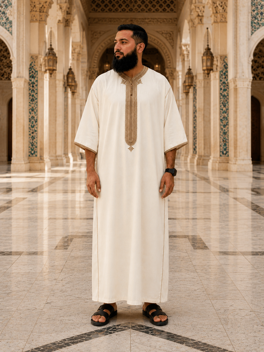 Maghreb Prestige Jalabiyyah – Authentic craftsmanship woven into every detail