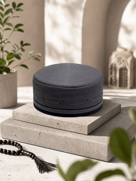 Zuhd Army Green & Black Sunnah Cap
