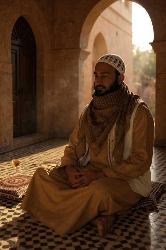 Brown Legacy Shemagh – The Pattern of Strength