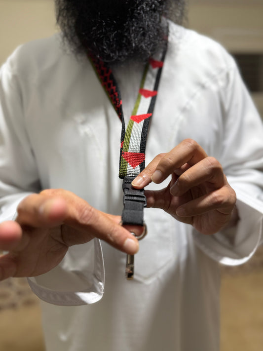 Legacy on a Lanyard – Palestine & Lebanon Flag Editions by Zuhd (HAND MADE)