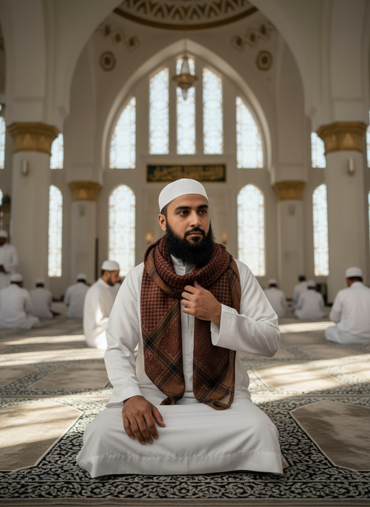 The Arabian Ember Shemagh