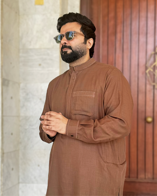 Timeless Elegance in Original Shalwar Kameez (Winter)