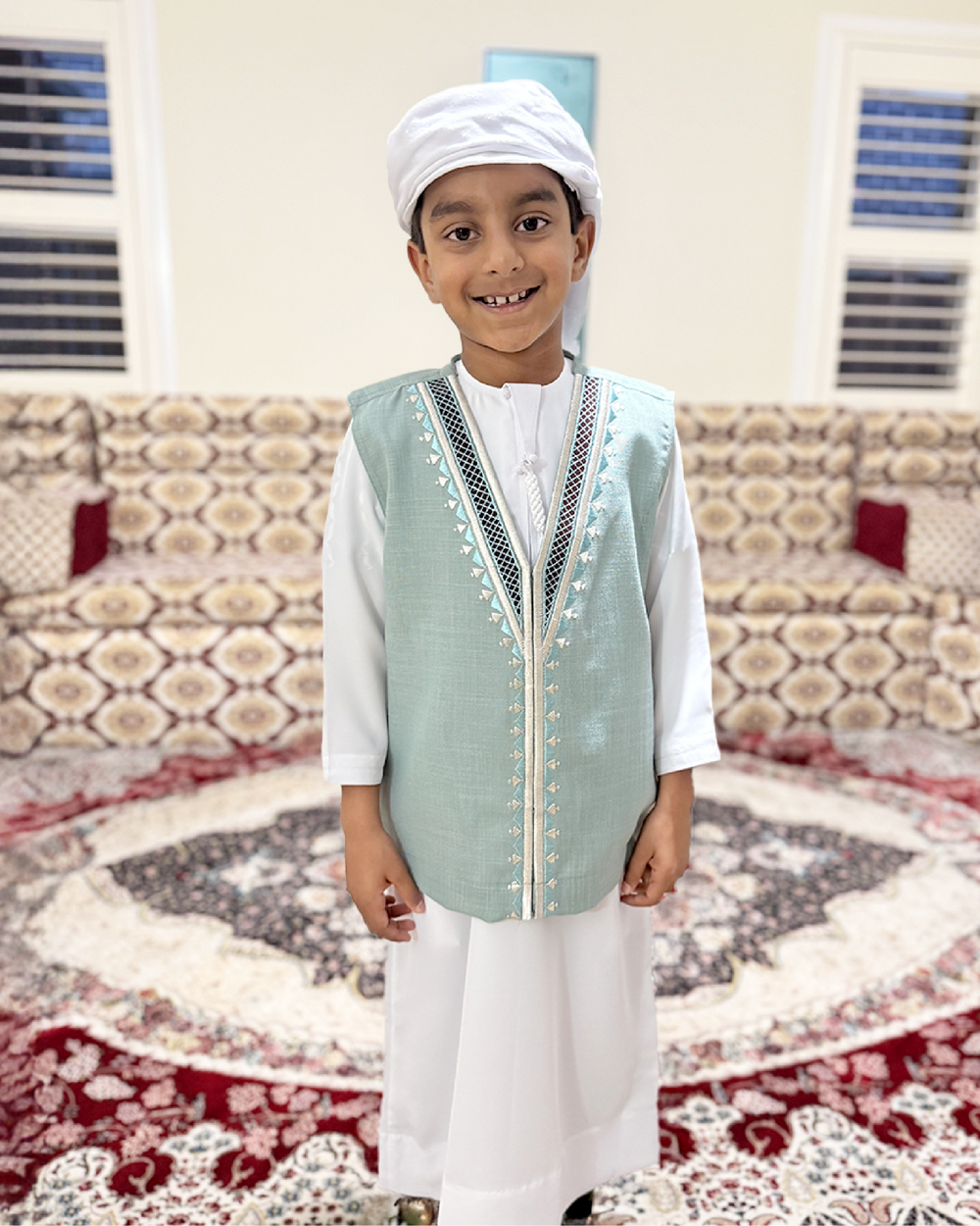 Kids Bespoke Embroidered Vest