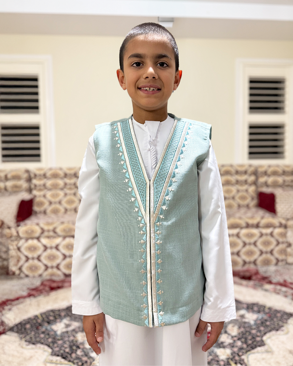 Kids Bespoke Embroidered Vest