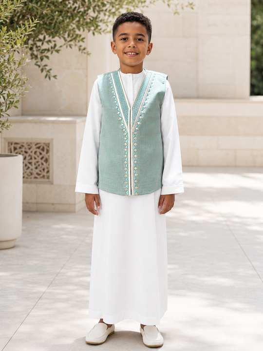Kids Bespoke Embroidered Vest