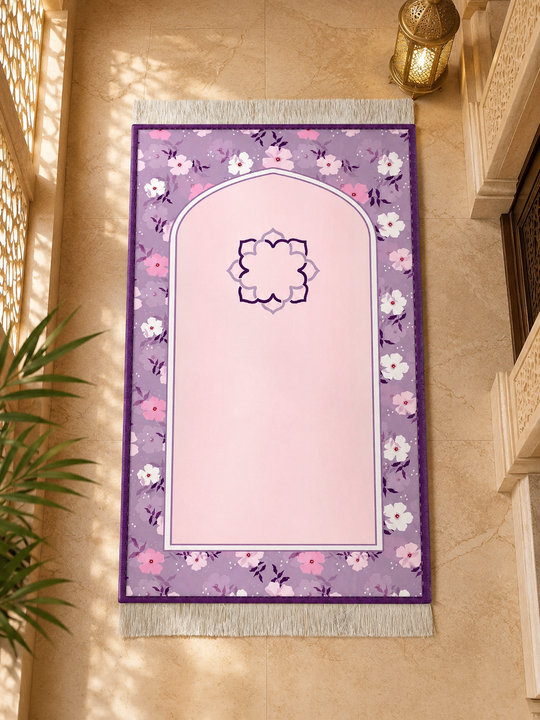 Orchid Oasis Prayer Mat
