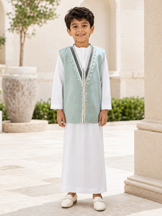 Kids Bespoke Embroidered Vest