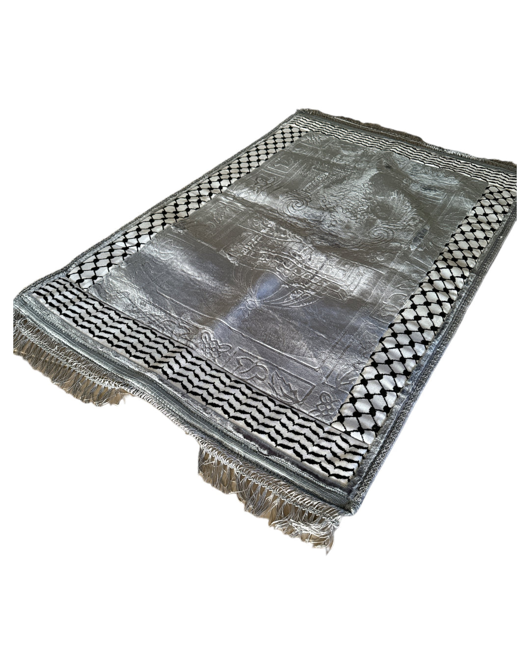 Heritage Elegance: Hand Made Bespoke Keffiyeh Prayer Mats