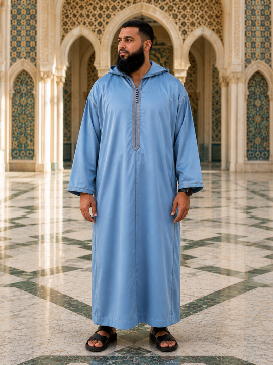 Bespoke Moroccan Thobes – Ready-to-Wear Summer Collection