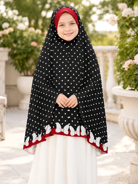 Minnie Mouse - Prayer Hijab
