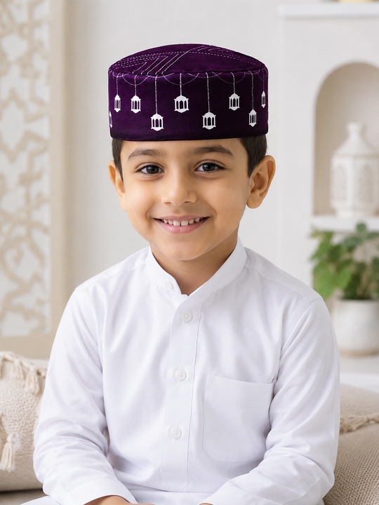 Purple Lanterns Prayer - Cap