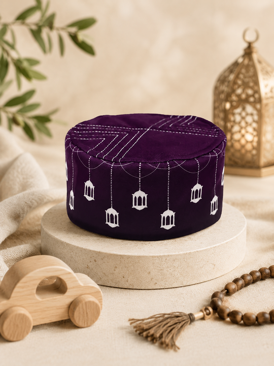 Purple Lanterns Prayer - Cap