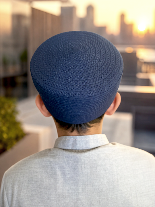 Zuhd Blue Sunnah Cap 4