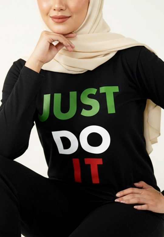 Women Black Palestine T-Shirt – Iconic Print