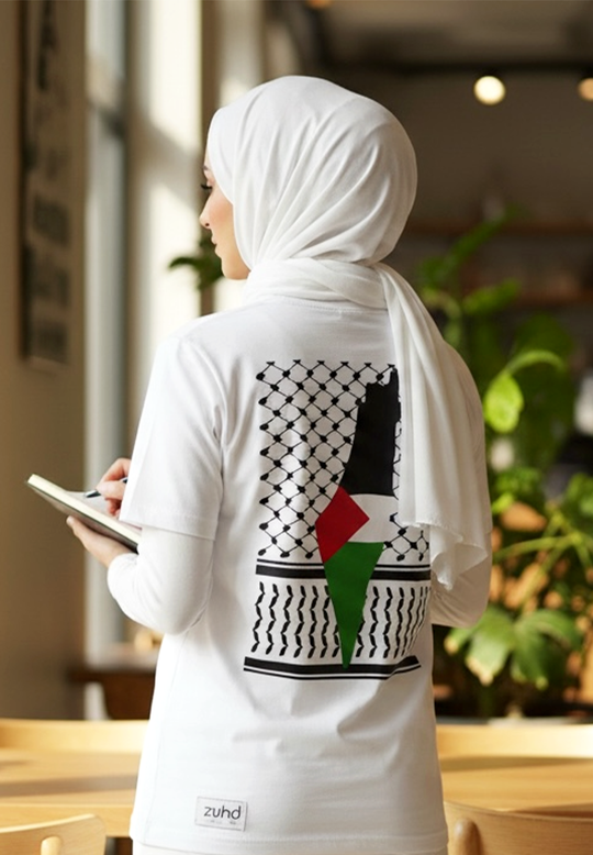 Women Palestine Victory Slogan T-Shirt