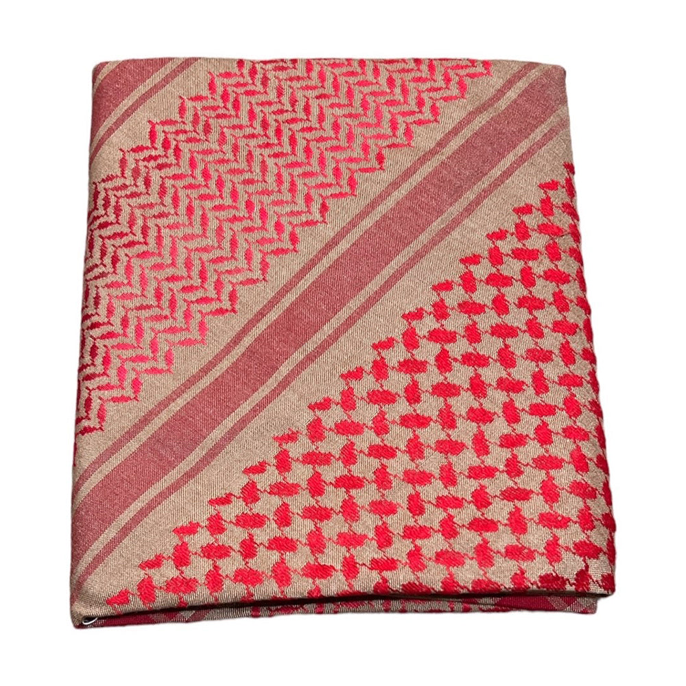 Red & Brown Keffiyeh Shemagh