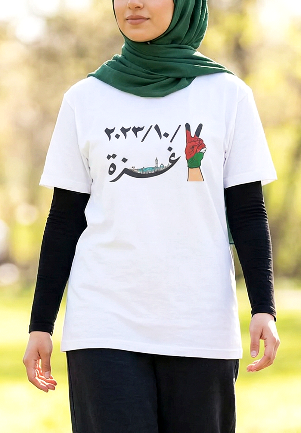 Women Palestine Double-Sided T-Shirts 3: A Tribute to Resilience and Culture