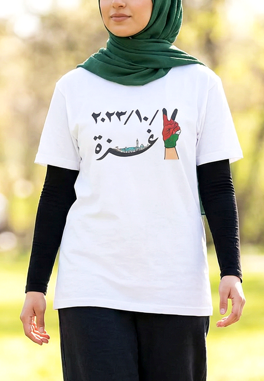 Women Palestine Double-Sided T-Shirts 3: A Tribute to Resilience and Culture