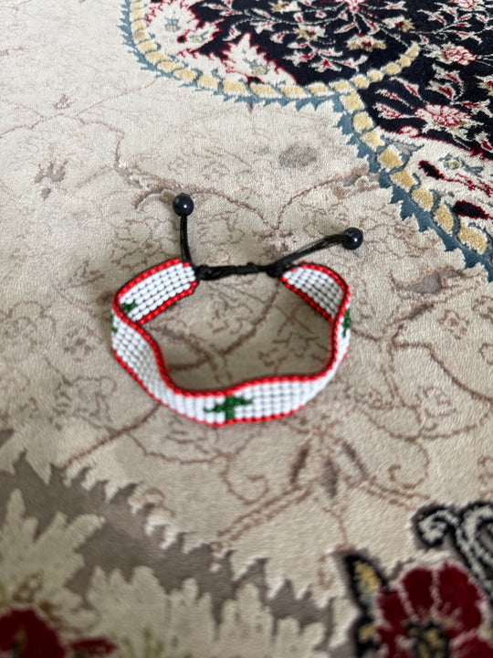 Cedars of Honor Bracelet (Handmade Beaded)