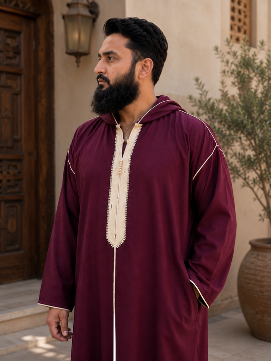 Al Sultan Moroccan Hooded Thobe Collection 1