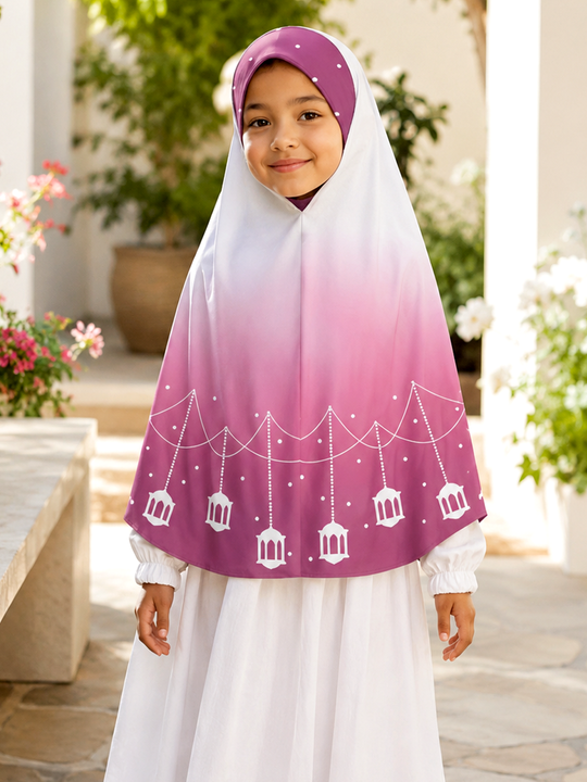 Ruby Lanterns - Prayer Hijab