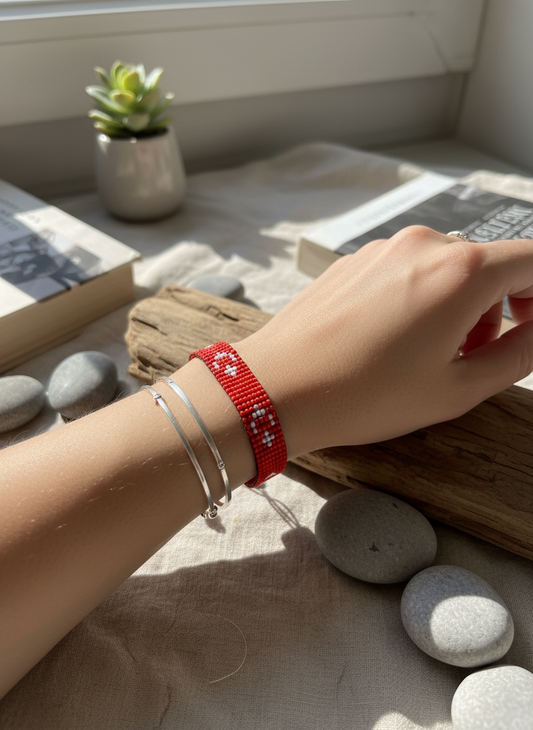 Anatolia Thread Bracelet (Handmade Beaded)