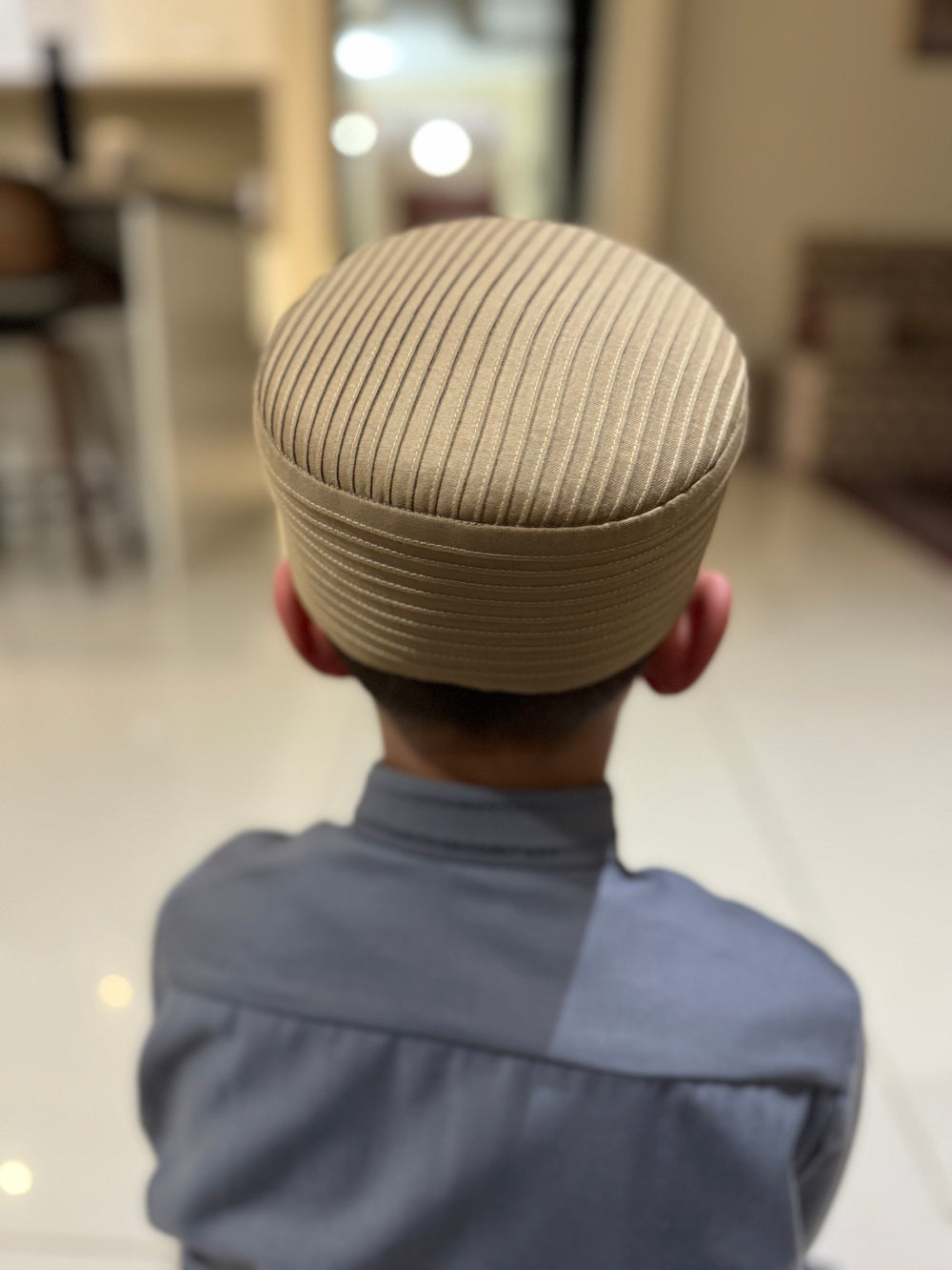 Zuhd Dark Tan Soft Sunnah Cap