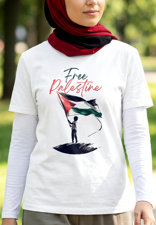 Women Palestine T-Shirt – Freedom, Pride & Heritage