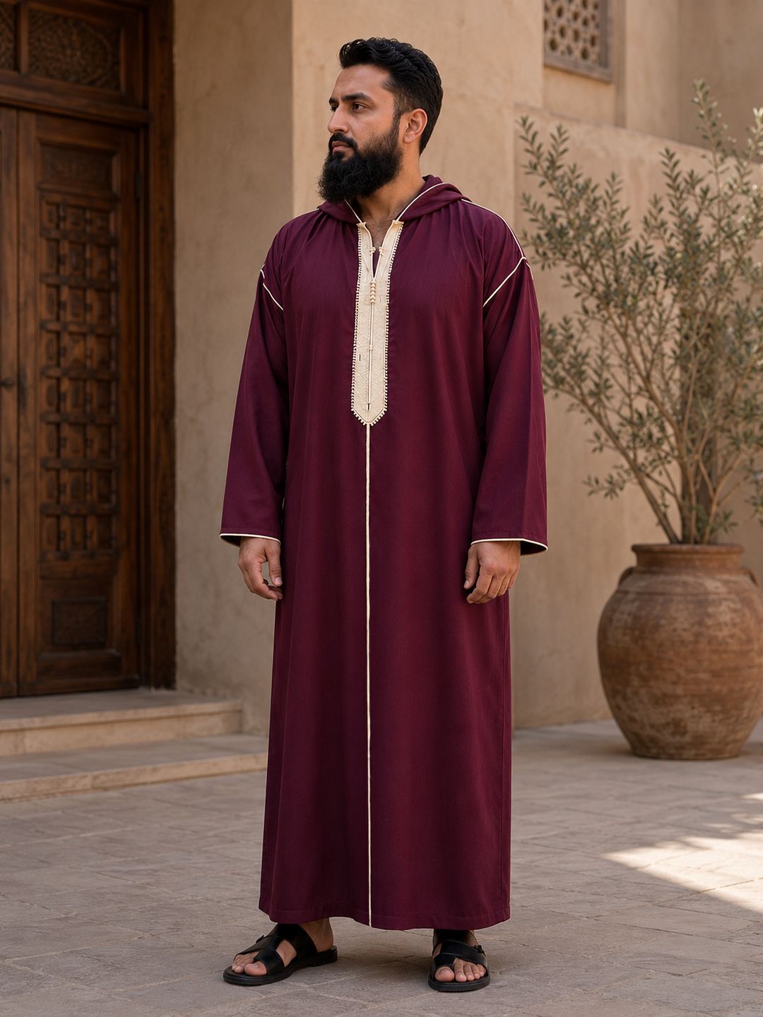 Al Sultan Moroccan Hooded Thobe Collection 1