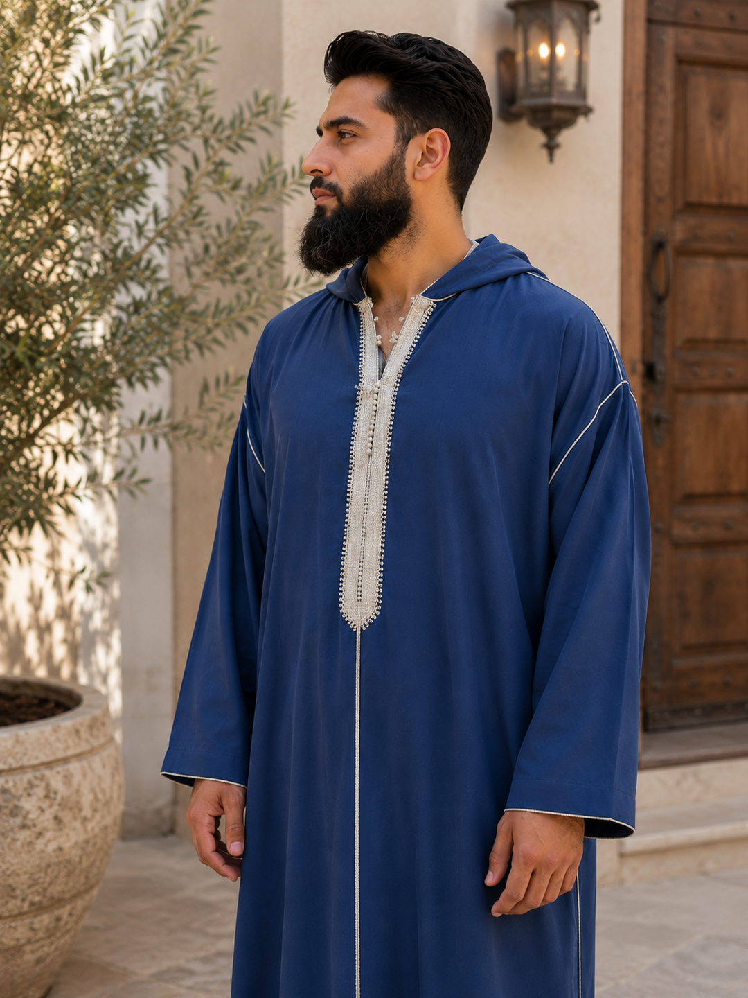 Moroccan Winter Thobe – Ready Made