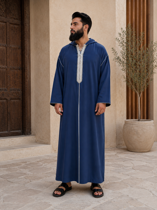 Moroccan Winter Thobe – Ready Made