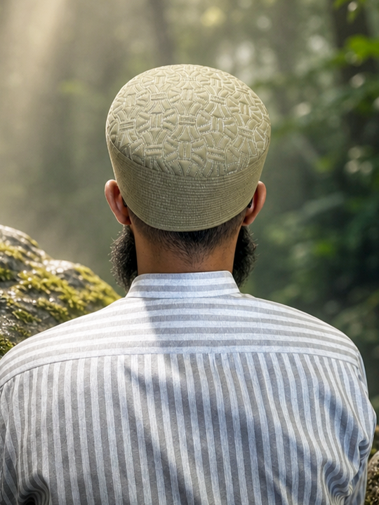 Zuhd Olive Green Sunnah Cap