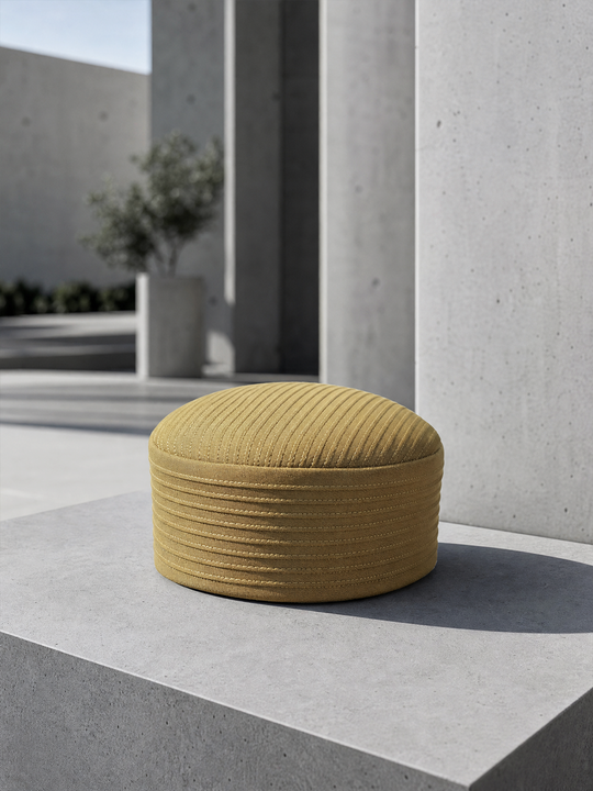 Zuhd Dark Tan Soft Sunnah Cap