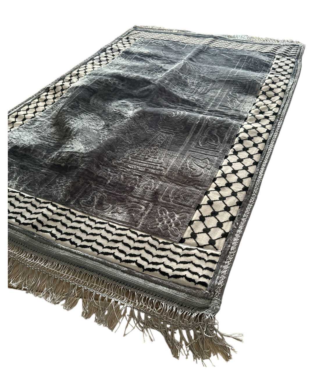 Heritage Elegance: Hand Made Bespoke Keffiyeh Prayer Mats