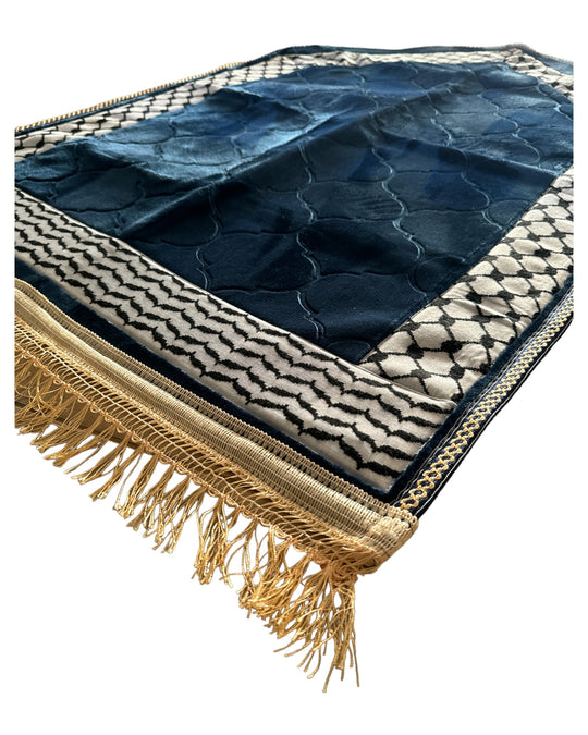 Heritage Elegance: Hand Made Bespoke Keffiyeh Prayer Mats